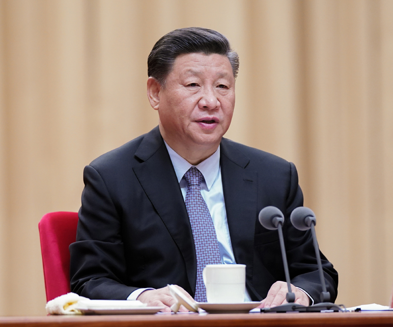 　　1月8日，“不忘初心、牢記使命”主題教育總結大會在北京召開。中共中央總書記、國家主席、中央軍委主席習近平出席會議并發(fā)表重要講話。